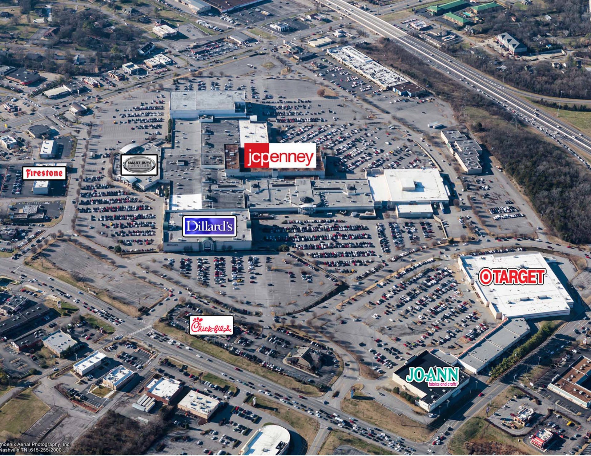 Goodlettsville TN: RIVERGATE MALL - Retail Space For Lease